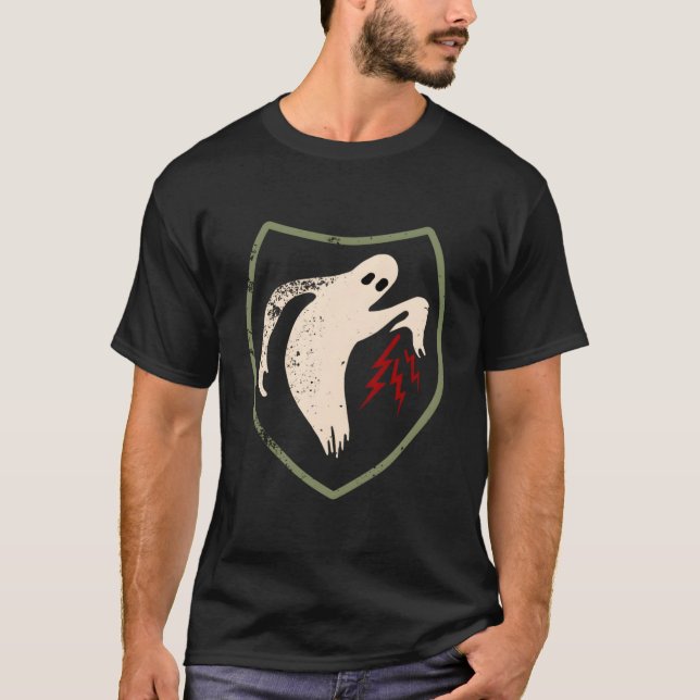 Camiseta Ejército fantasma de Wwii Ejército militar de la S (Anverso)