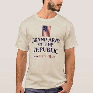 Camiseta Ejército magnífico de la república - w/Flag