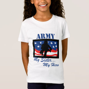 Camiseta Ejército mi hermana mi héroe