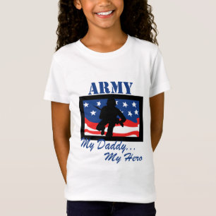 Camiseta Ejército mi papá mi héroe