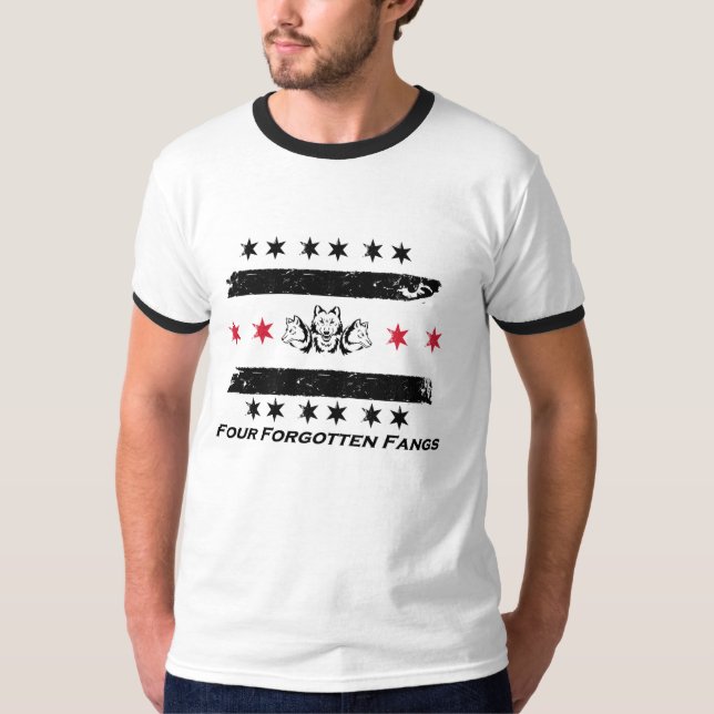 Camiseta Ejército olvidado cuatro del colmillo (Anverso)