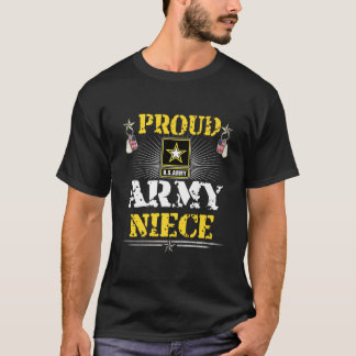 Camiseta Ejército Orgulloso Niece Shirt Familia Militar Vet