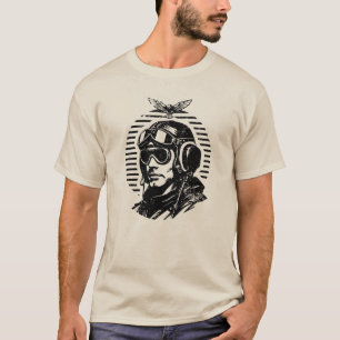 Camiseta Ejército piloto de la fuerza aérea