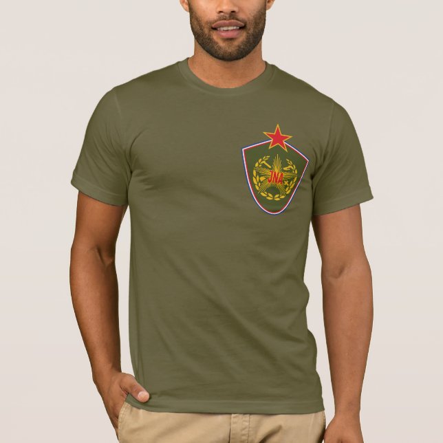Camiseta Ejército Popular Yugoslavo - JNA (Anverso)