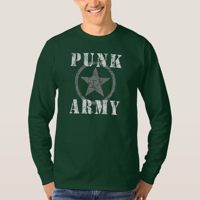 Camiseta Ejército punk (Anverso)