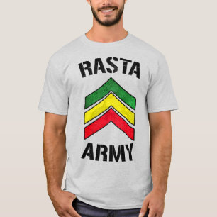 Camiseta Ejército rastafari