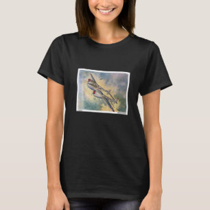 Camiseta Ejército relámpago de pintura de aviones WW2