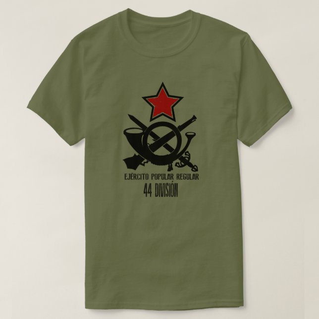 CAMISETA EJÉRCITO REPUBLICANO POPULAR (Diseño del anverso)