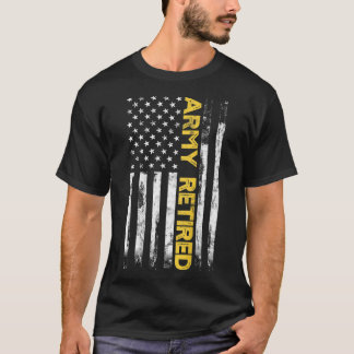 Camiseta Ejército Retirado Ejército Ee.Uu.