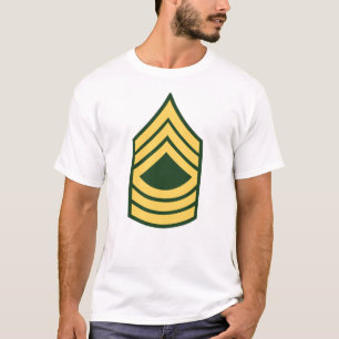 Camiseta Ejército - Sargento mayor E-8 (MSG)