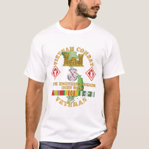 Camiseta Ejército - Veterano de combate de Vietnam con 20°