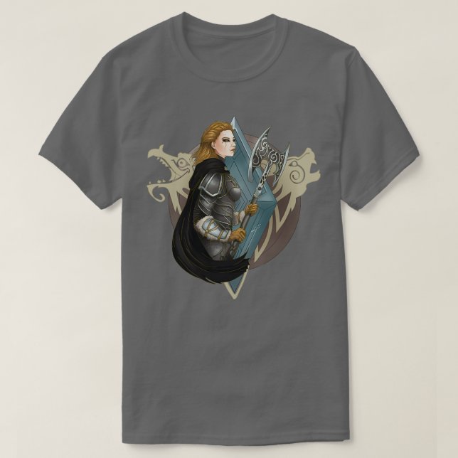 Camiseta Ejes dobles imperiales (Diseño del anverso)