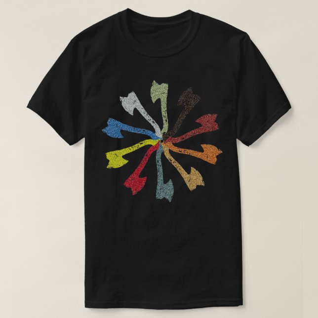 Camiseta Ejes sobre ejes (Diseño del anverso)