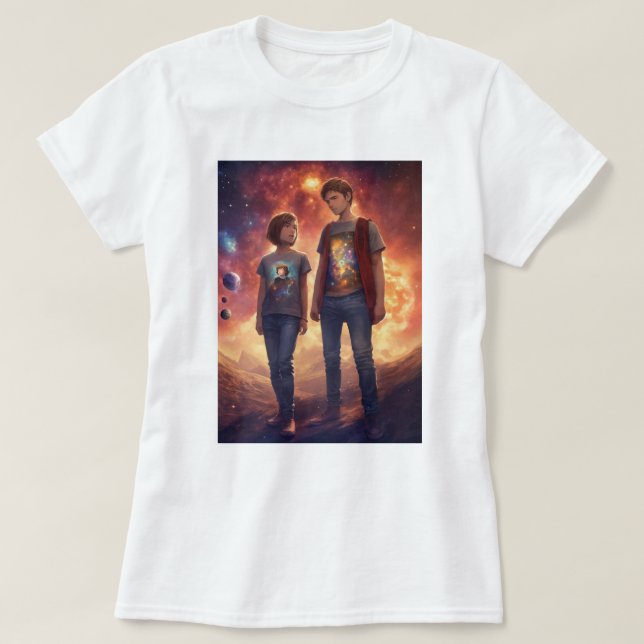 Camiseta "Ek Kahani Safed Rang Mein" (Diseño del anverso)