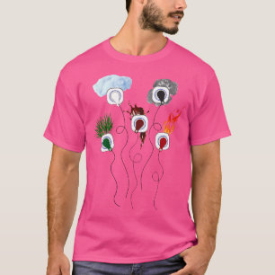 Camiseta Ekg Lidera La Enfermería De Hoja De Chinche Ecg Te