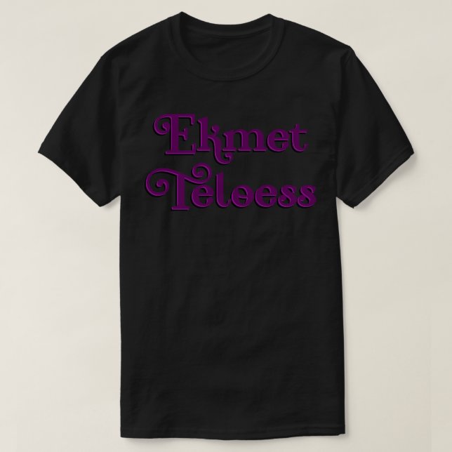 Camiseta Ekmet Teloess (Diseño del anverso)