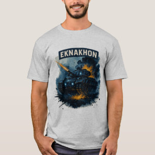 Camiseta EKNAKHON War Machine Tanque de Fuego Tá