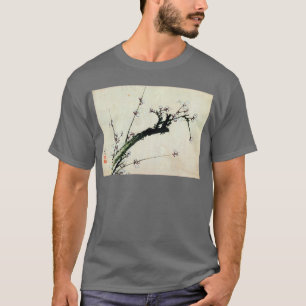 Camiseta el 梅花, ciruelo del 北斎 florece, Hokusai, Ukiyo-e