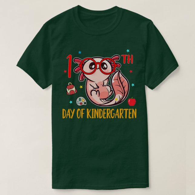 Camiseta El 100º Día De La Infancia 100D (Diseño del anverso)