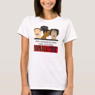 Camiseta El 100 100 por ciento natural de hermoso