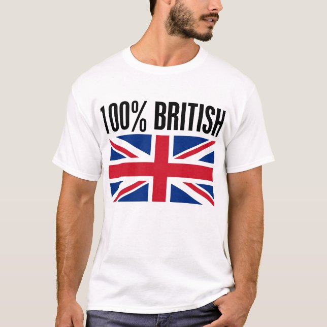 Camiseta El 100% Británicos (Anverso)
