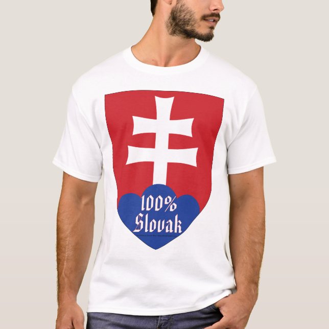 Camiseta El 100% ESLOVACO (Anverso)