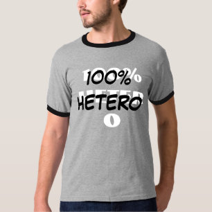 Camiseta El 100% HETERO