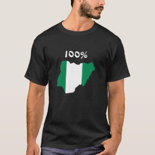 Camiseta El 100% nigeriano
