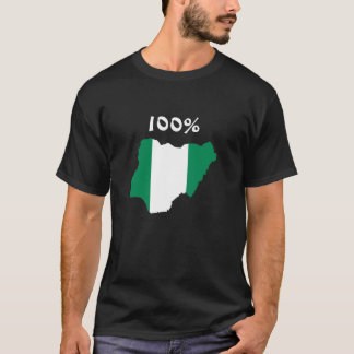 Camiseta El 100% nigeriano