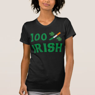 Camiseta el 100 por ciento de irlandés