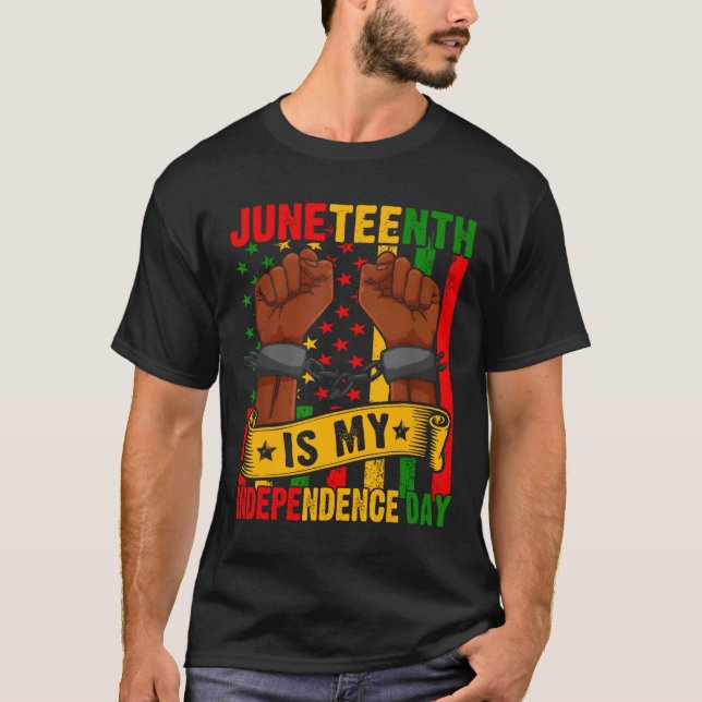 Camiseta El 10 de Junio Es Mi Día De Independencia Libre Is (Anverso)