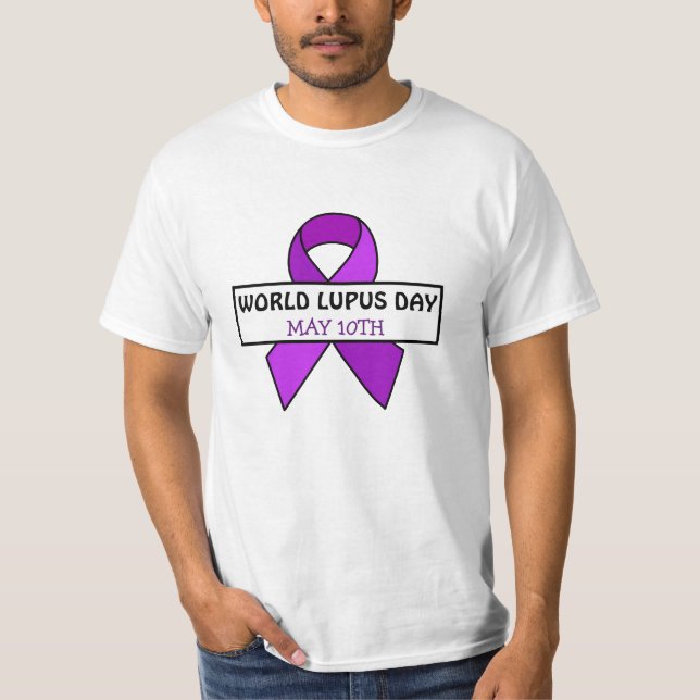 Camiseta El 10 de mayo es el Día Mundial del Lupus (Anverso)