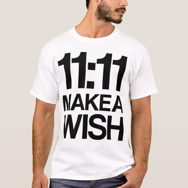CAMISETA EL 11:11 HACE UN DESEO (Anverso)