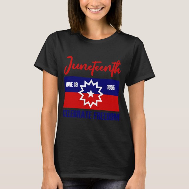 Camiseta El 11 de junio celebró la libertad azul blanco roj (Anverso)