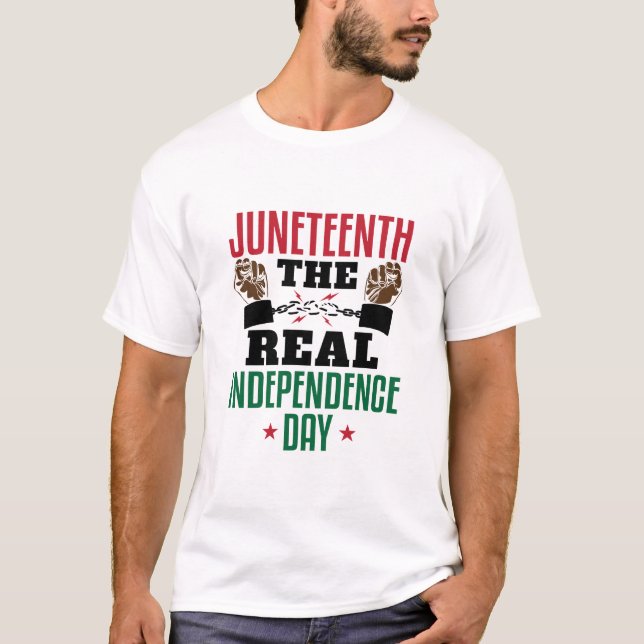 Camiseta El 11 de junio, el verdadero día de la independenc (Anverso)