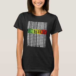 Camiseta El 11 de junio es mi Día de la Independencia