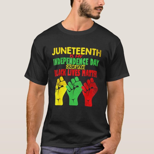 Camiseta El 11 de junio es mi Día de la Independencia, libr (Anverso)