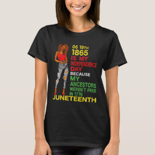 Camiseta El 11 de junio es mi Día de la Independencia Mujer