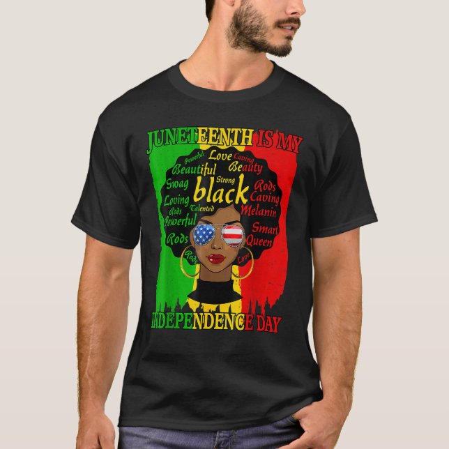 Camiseta El 11 de junio es mi Día de la Independencia Mujer (Anverso)