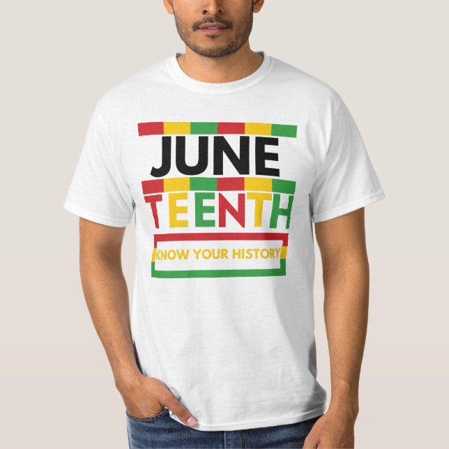 Camiseta el 12 de junio conoce su historia (Anverso)