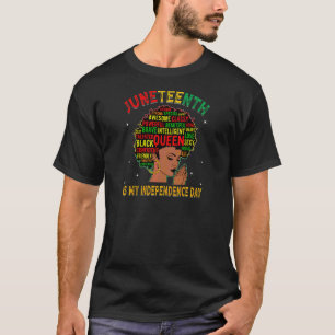 Camiseta El 12 de junio de las mujeres es mi mujer negra de