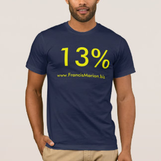 Camiseta el 13%