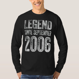 Camiseta El 16 de Septiembre Nació 16 Años De Leyenda Desde