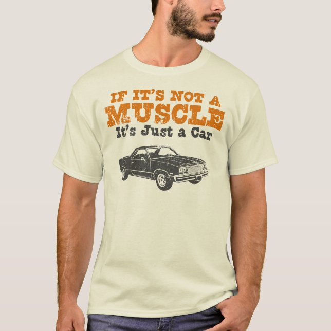 Camiseta EL 1977 de Chevrolet Camino (Anverso)