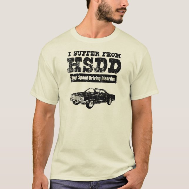 Camiseta EL 1977 de Chevrolet Camino (Anverso)