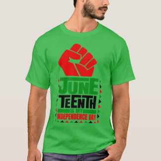 Camiseta El 19 de Junio Es Liberado Mi Día De La Independen