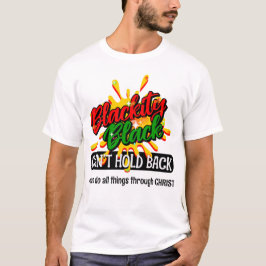 Camiseta El 19 de junio no puede volver al cristiano NEGRO