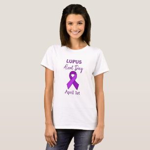 Camiseta El 1 de abril es el Día de Alerta del Lupus