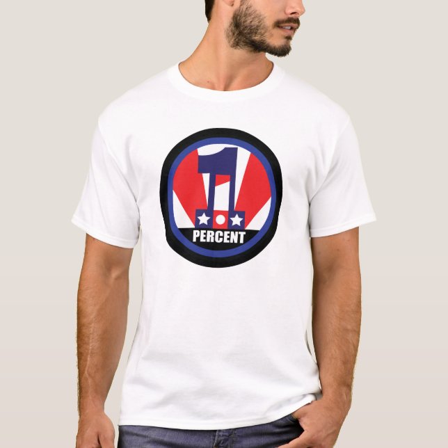 Camiseta El 1 por ciento 1 guillotina (Anverso)