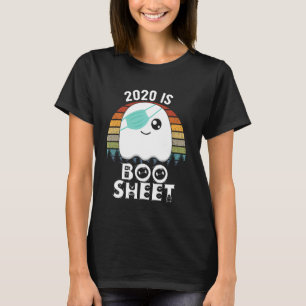 Camiseta El 2020 Es Un Fantasma De Hoja De Boos En Hallowe